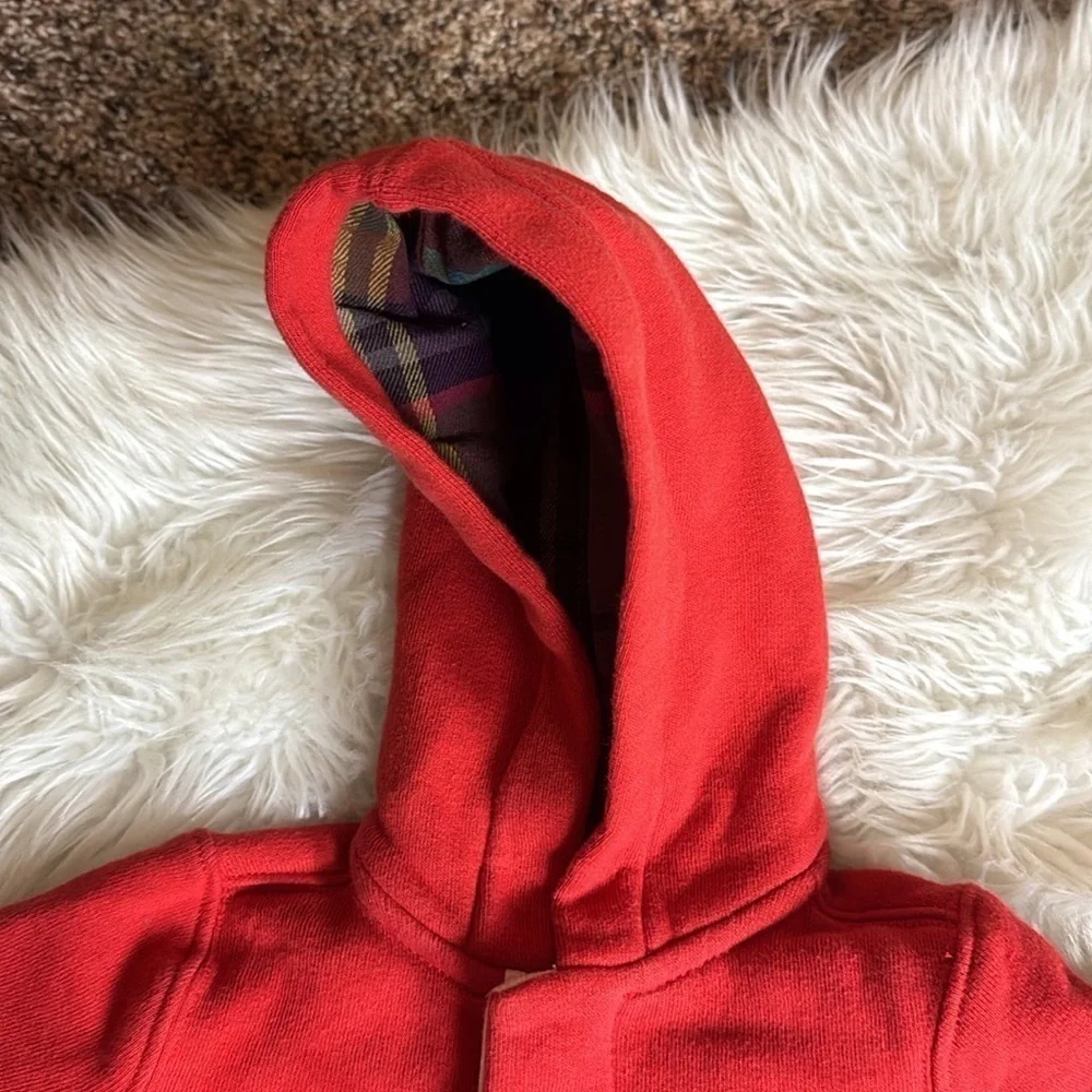 Ralph Lauren baby red coverall with hood Size 9 Months / 9M